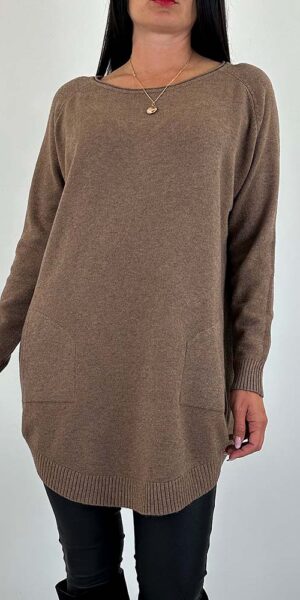 SWETER Perri  camel