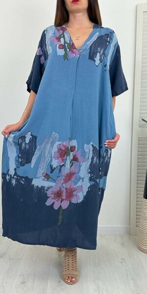 SUKIENKA SPONTANA bawełniana maxi jeans