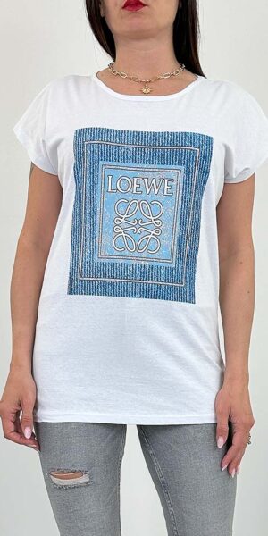 GAMMA BLUZKA T-SHIRT wzór 2 biały