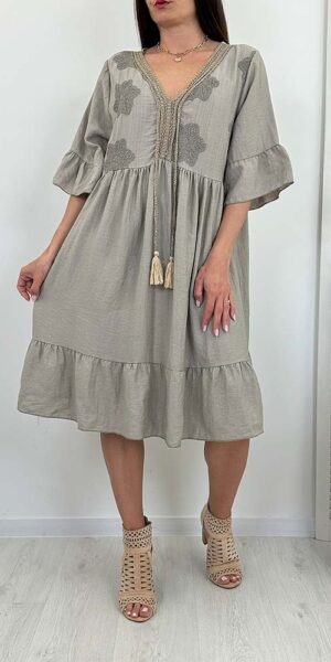 SUKIENKA BELLA SUKIENKA BOHO fango
