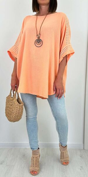 ERGO BLUZKA oversize orange