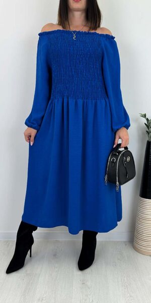 NADIN SUKIENKA hiszpanka chabrowa