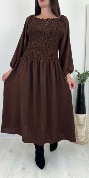 NADIN SUKIENKA hiszpanka czekoladowa