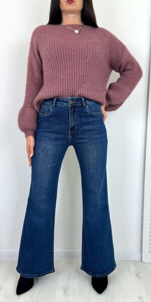 2133 JEANSY SZEROKIE NOGAWKI dżinsy wide leg