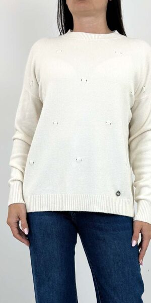 LIMAN SWETER MIĘKKI śmietanka