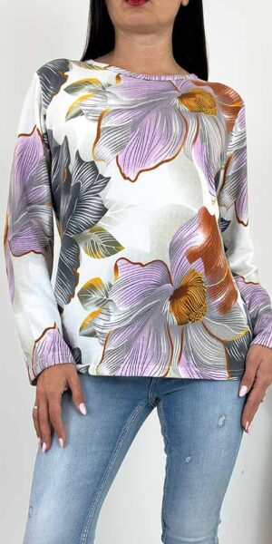 SWETEREK BLUZKA MALWA fiolet