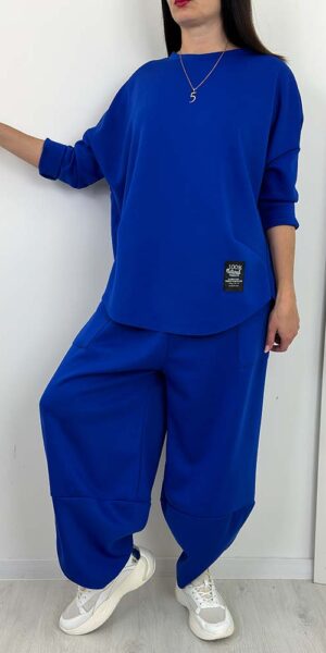 KOMPLET MAJEN SPODNIE I BLUZA chaber masełko większy rozmiar