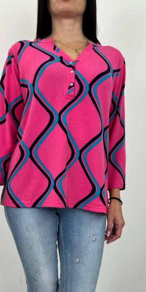 SWETEREK BLUZKA DARIA RÓŻOWA