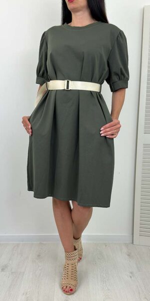 SUKIENKA LENA bufki khaki
