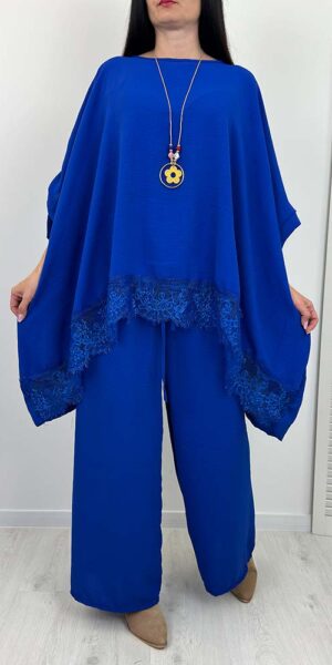 SALSA TUNIKA Z KORONKĄ chaber duży rozmiar